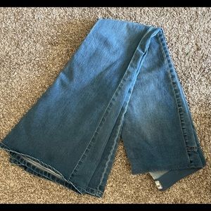 Penny Pull-On Flare Jeans Color: Echo